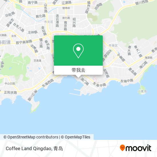 Coffee Land Qingdao地图