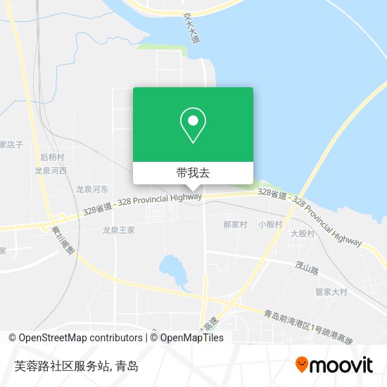 芙蓉路社区服务站地图
