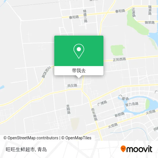 旺旺生鲜超市地图