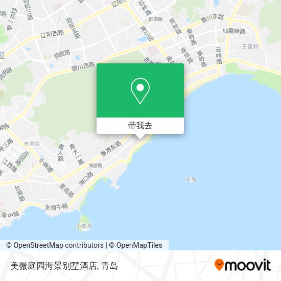 美微庭园海景别墅酒店地图