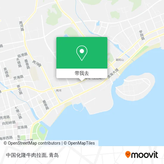 中国化隆牛肉拉面地图