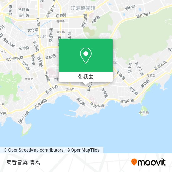 蜀香冒菜地图