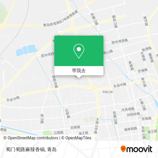 蜀门蜀路麻辣香锅地图