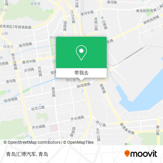 青岛汇博汽车地图