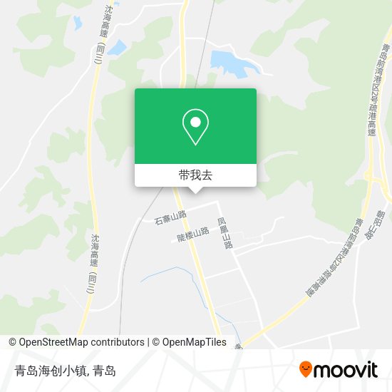青岛海创小镇地图