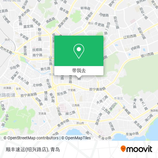 顺丰速运(绍兴路店)地图