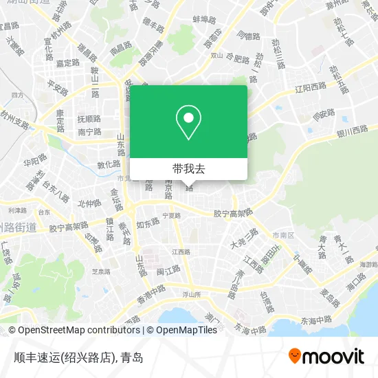 顺丰速运(绍兴路店)地图