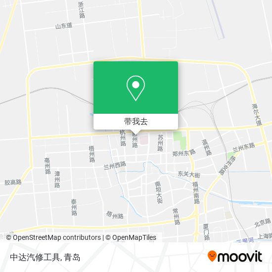 中达汽修工具地图