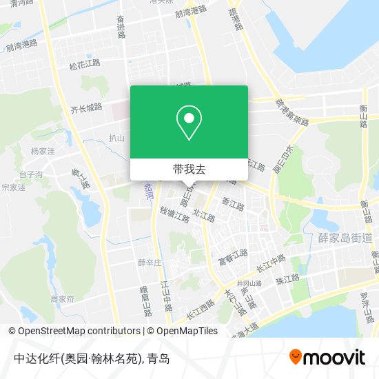 中达化纤(奥园·翰林名苑)地图