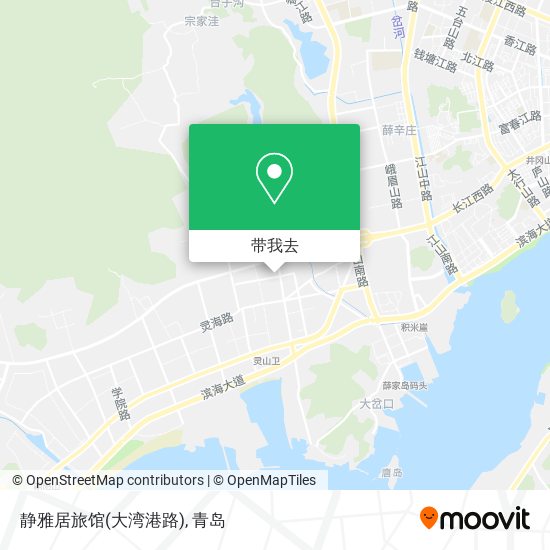 静雅居旅馆(大湾港路)地图