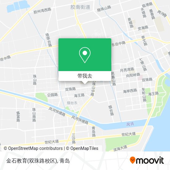 金石教育(双珠路校区)地图