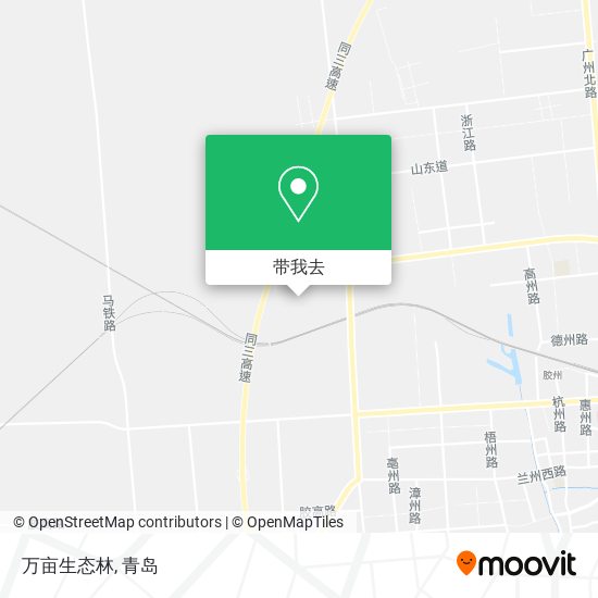 万亩生态林地图