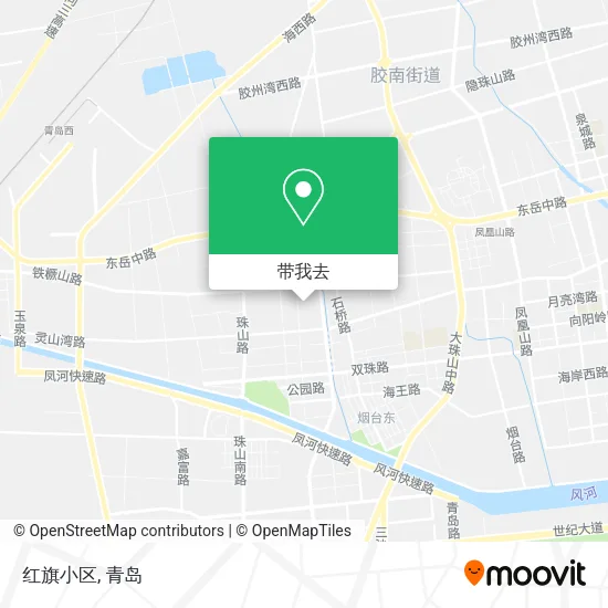 红旗小区地图