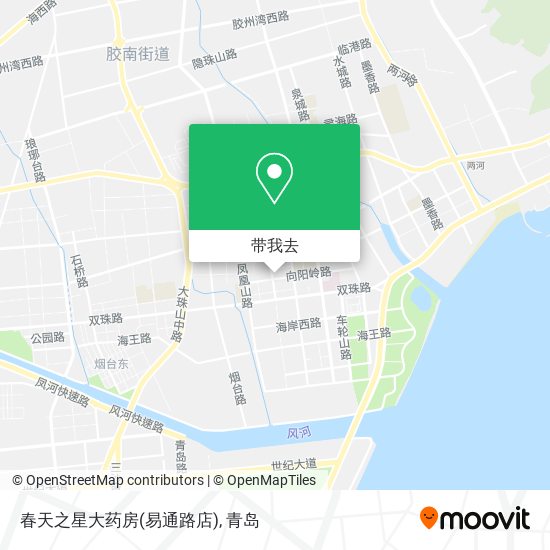 春天之星大药房(易通路店)地图