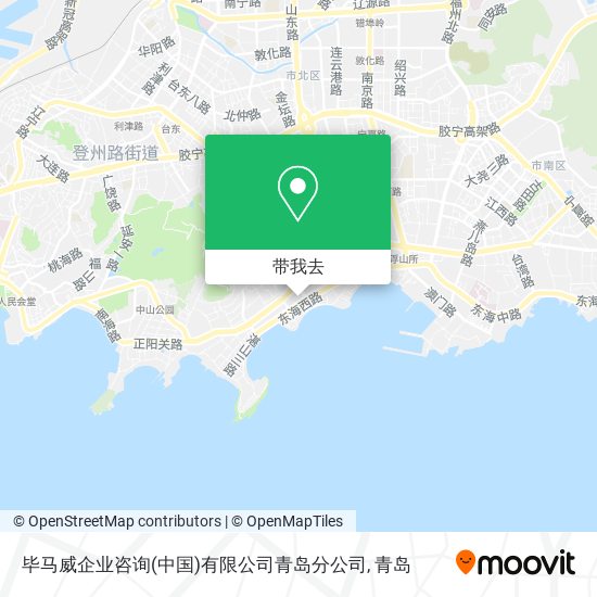 毕马威企业咨询(中国)有限公司青岛分公司地图