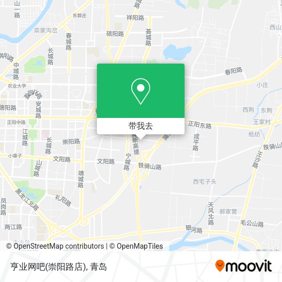 亨业网吧(崇阳路店)地图