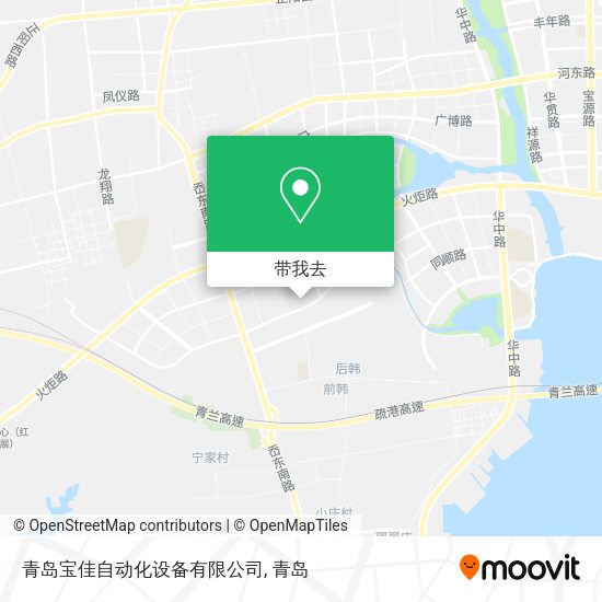青岛宝佳自动化设备有限公司地图