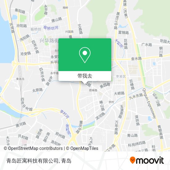 青岛匠寓科技有限公司地图