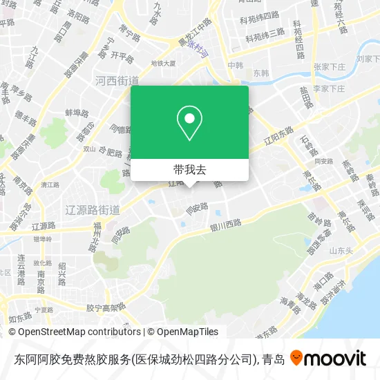 东阿阿胶免费熬胶服务(医保城劲松四路分公司)地图