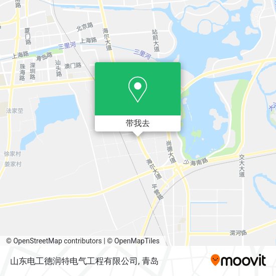 山东电工德润特电气工程有限公司地图