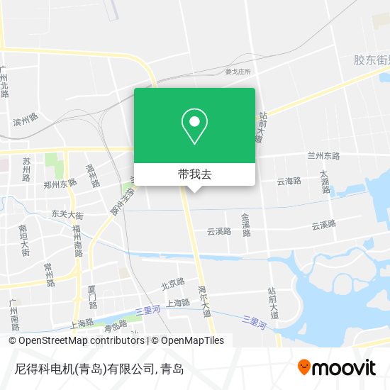 尼得科电机(青岛)有限公司地图