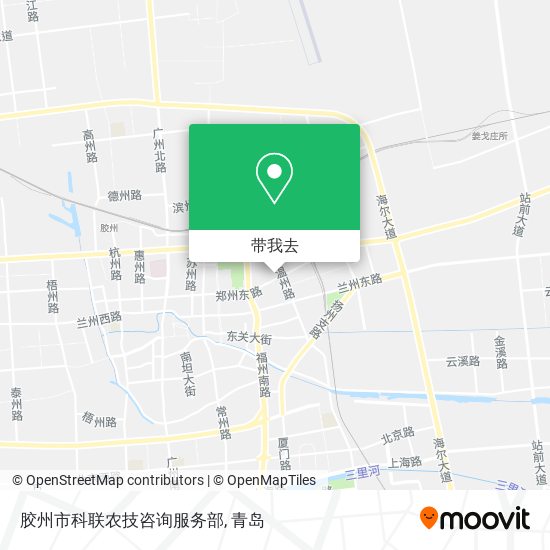 胶州市科联农技咨询服务部地图