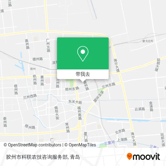胶州市科联农技咨询服务部地图