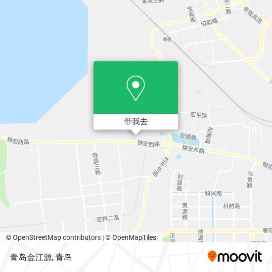 青岛金江源地图
