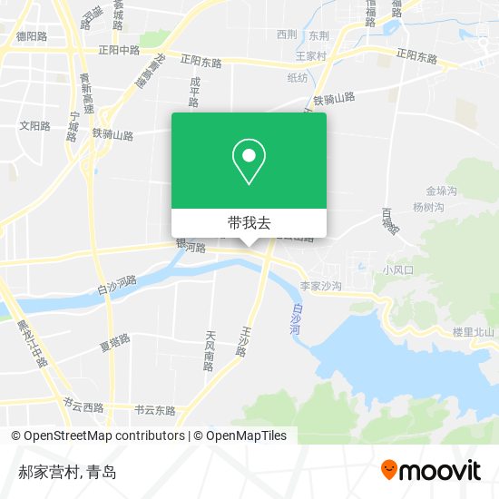 郝家营村地图