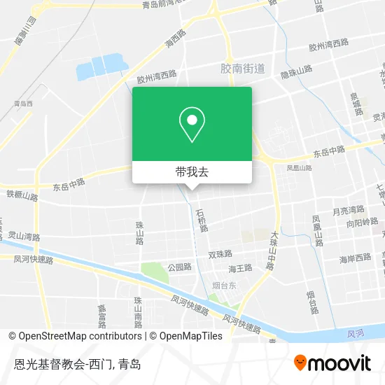 恩光基督教会-西门地图