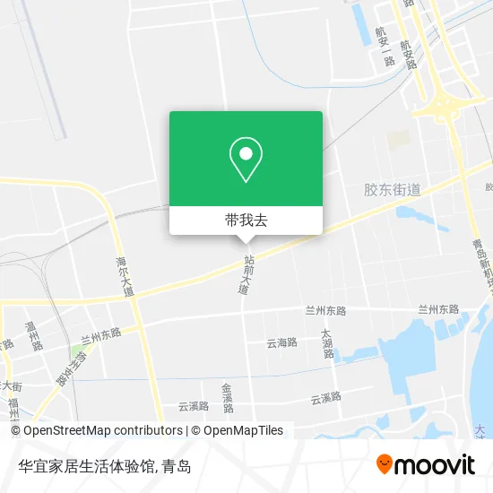 华宜家居生活体验馆地图