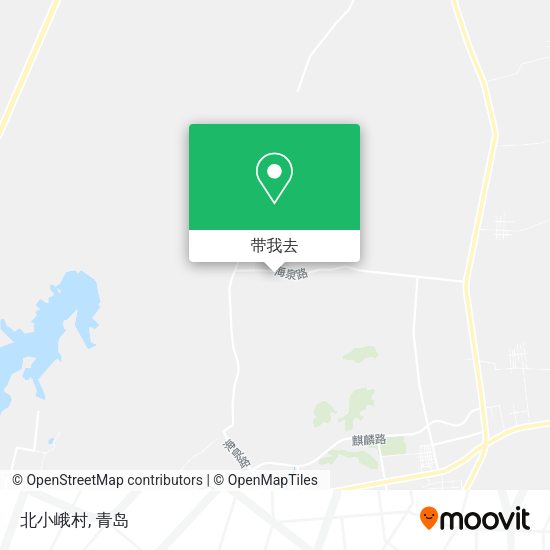 北小峨村地图