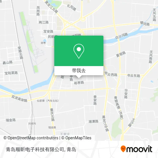 青岛顺昕电子科技有限公司地图