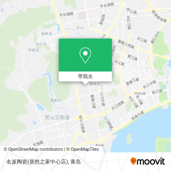 名派陶瓷(居然之家中心店)地图