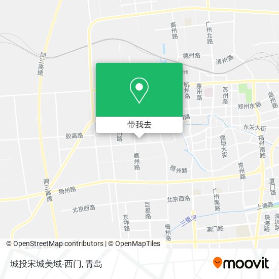 城投宋城美域-西门地图