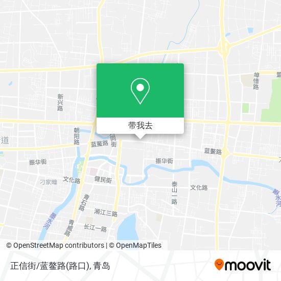 正信街/蓝鳌路(路口)地图