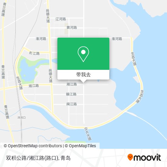 双积公路/湘江路(路口)地图