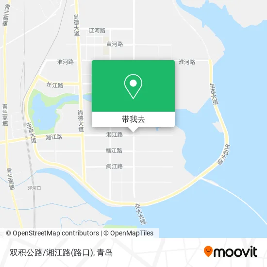 双积公路/湘江路(路口)地图