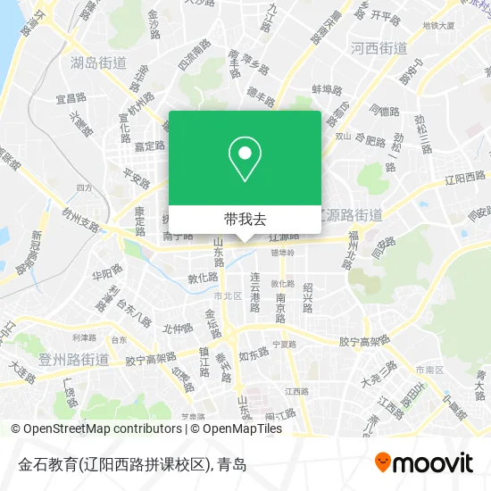 金石教育(辽阳西路拼课校区)地图