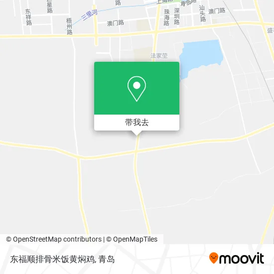 东福顺排骨米饭黄焖鸡地图