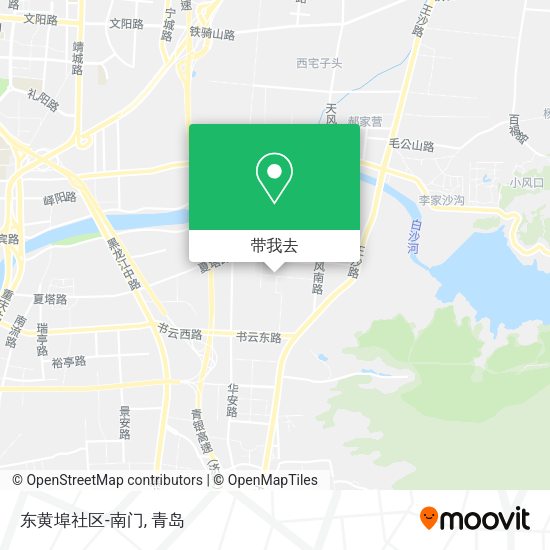东黄埠社区-南门地图