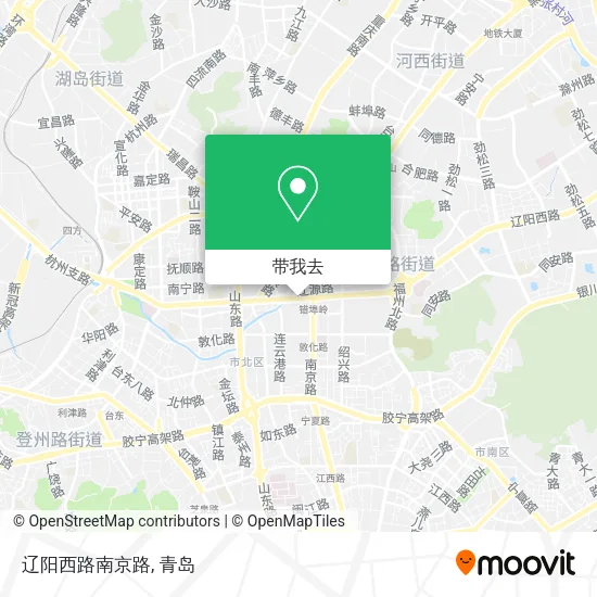 辽阳西路南京路地图