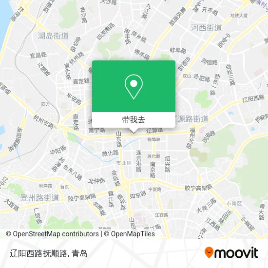 辽阳西路抚顺路地图