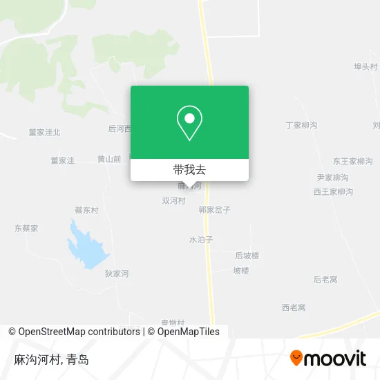 麻沟河村地图