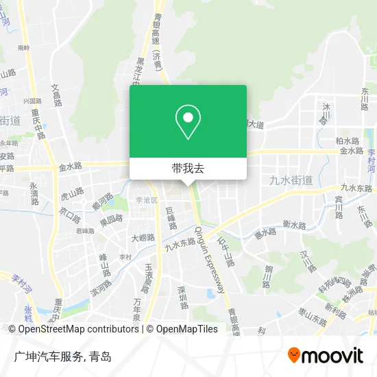 广坤汽车服务地图