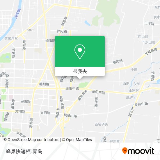 蜂巢快递柜地图