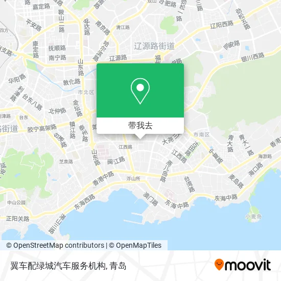 翼车配绿城汽车服务机构地图