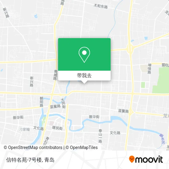 信特名苑-7号楼地图