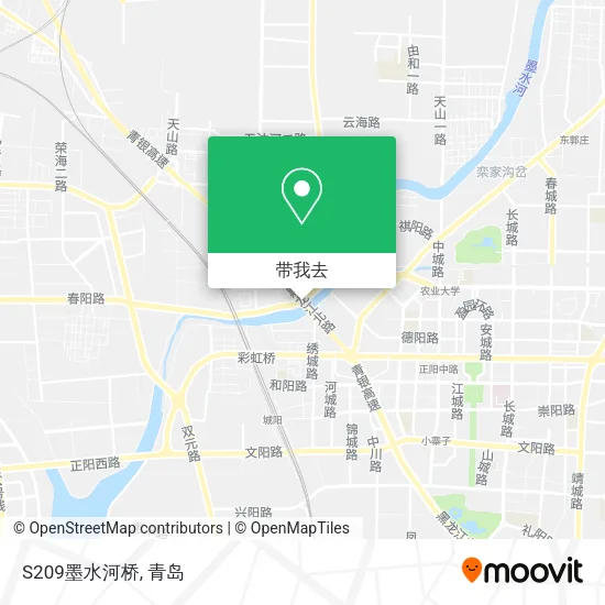 S209墨水河桥地图