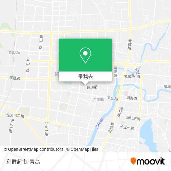 利群超市地图